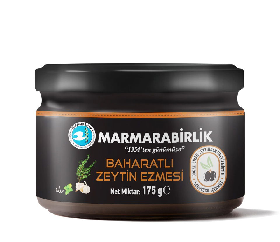 M.BİRLİK ZEYTİN EZME 175 GR  BAHARATLI